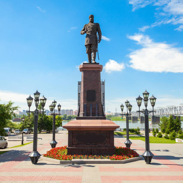 istock Alexander III Monument, Novosibirsk 1307195840