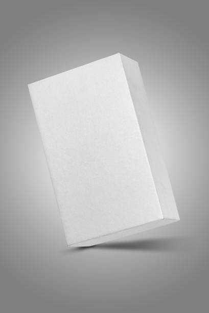 istock Studio shot of a Small White box floating 1307197673