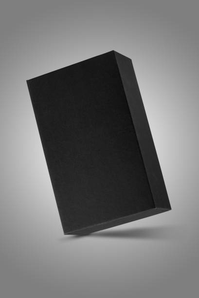 istock Studio shot of a Small black box floating 1307197674