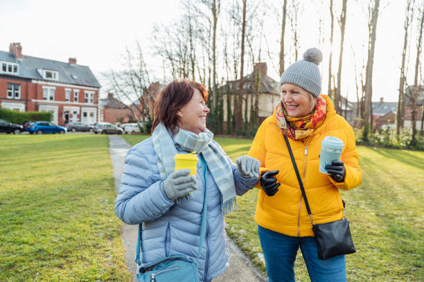 istock Senior Ladies Catching Up 1307198905