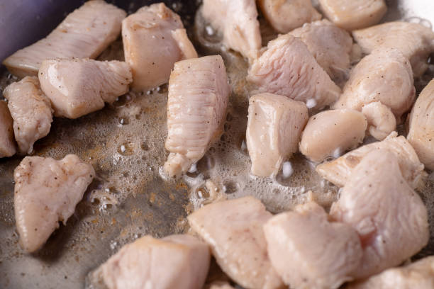 istock Threshold on shortcrust pastry with chicken and mushrooms 1307207765