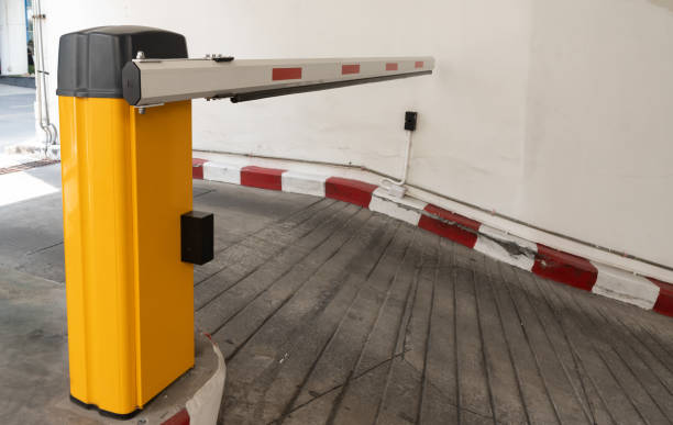 car park barrier, automatic entry system of underground parking lot.