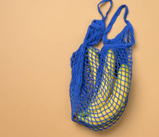 istock fresh ripe bananas in a blue textile eco bag 1307212431