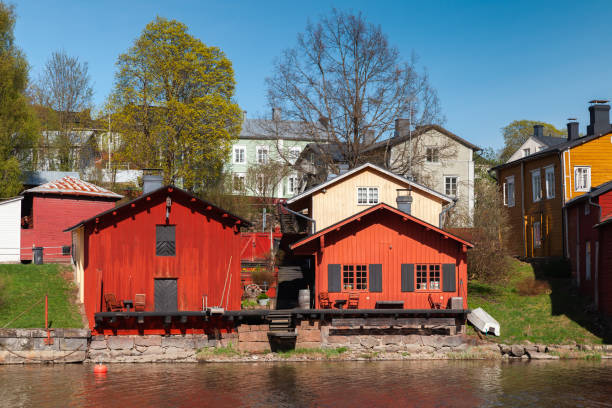 istock Porvoo town view on a sunny spring day, Finland 1307219155