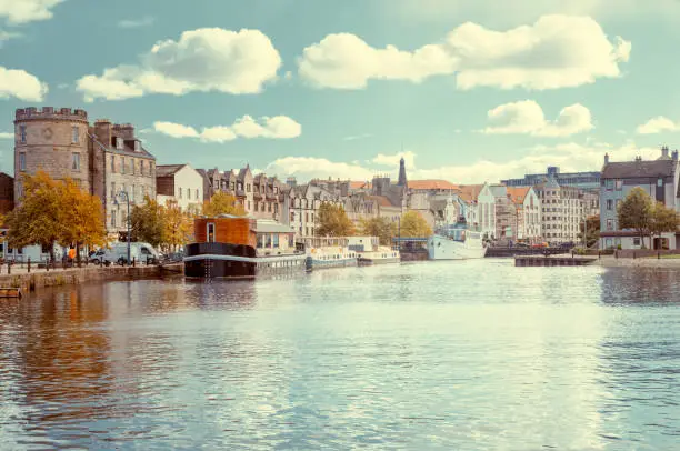 Photo of Old Leith Docks, Edinburgh, Scotland, UK