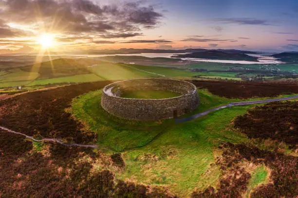 Photo of Grianan of Aileach ring fort, Donegal - Ireland