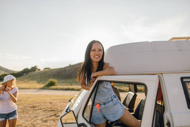 istock Girls on a road trip 1307226796