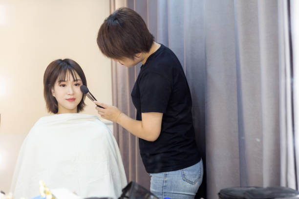 istock the makeup artist made up the bride 1307226821