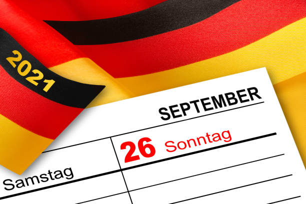 istock Calendar German Elections September 2021 Sunday 1307237334