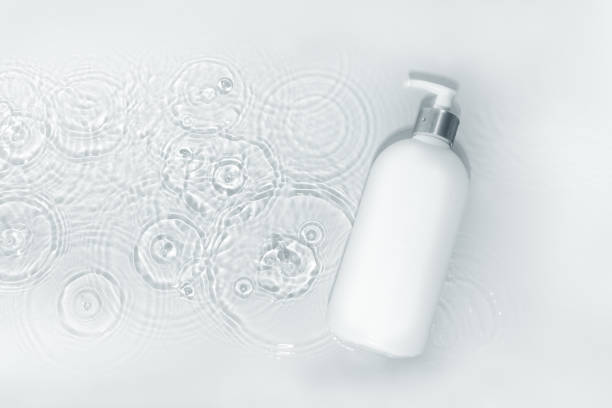 istock body lotion bottle on water 1307238062