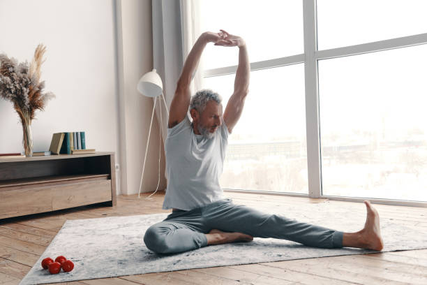 istock Senior man in sport clothing 1307241667