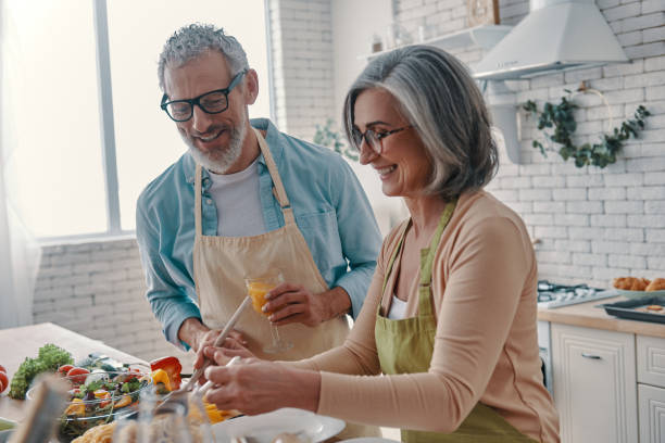 istock Cheerful senior couple 1307242324