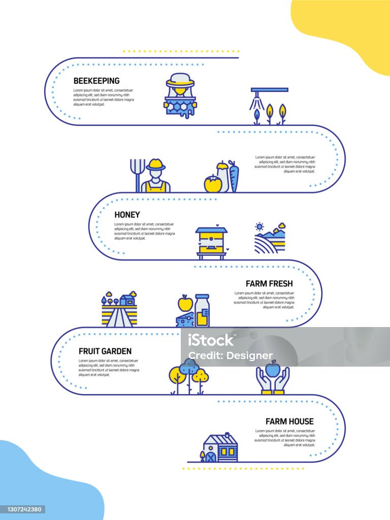 Farming And Agriculture Related Process Infographic Template Process ...