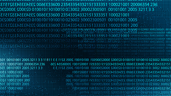 Digital Vc Code Digital Code Technology Background Hitech Digital And Sound Wave ...
