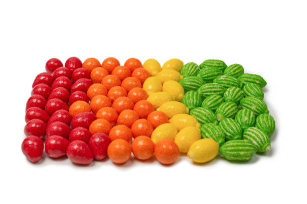 istock Chewing gums isolated on white background. 1307244261