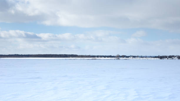 istock Winter landscape, blue skies and sparkling snow 1307247071