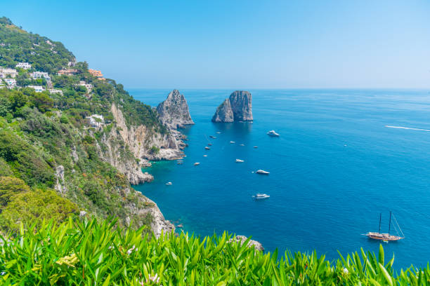 istock World famous Capri sea stacks on a clear day 1307251276