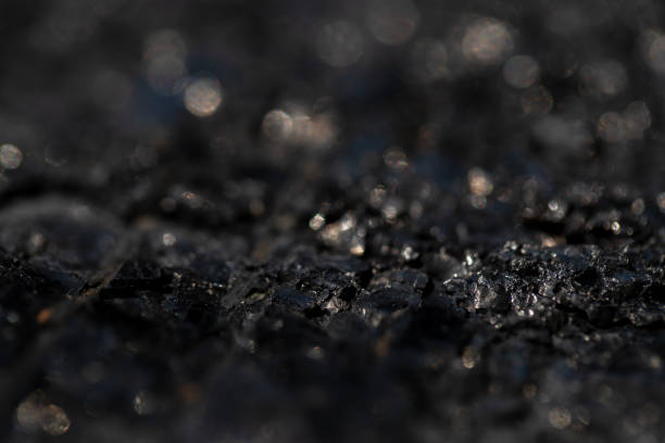 검은 색의 어두운 질감. - anthracite coal 뉴스 사진 이미지