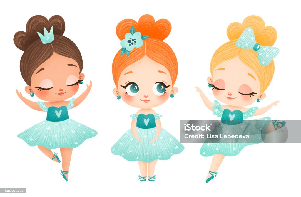 Ilustración de Ilustración De Lindas Bailarinas De Dibujos Animados Con Vestido Verde El Ballet Posa Aislado Sobre Fondo Blanco y más Vectores Libres de Derechos de Princesa - iStock Ilustración de Ilustración De Lindas Bailarinas De Dibujos Animados Con Vestido Verde El Ballet Posa Aislado Sobre Fondo Blanco y más Vectores Libres de Derechos de Princesa - iStock