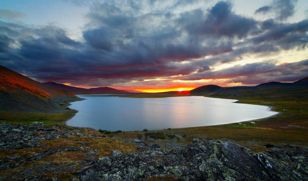 istock rocky lake mountains summer  panorama 1307277063