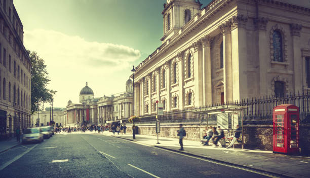 istock streets of London, sunset time, UK 1307277125