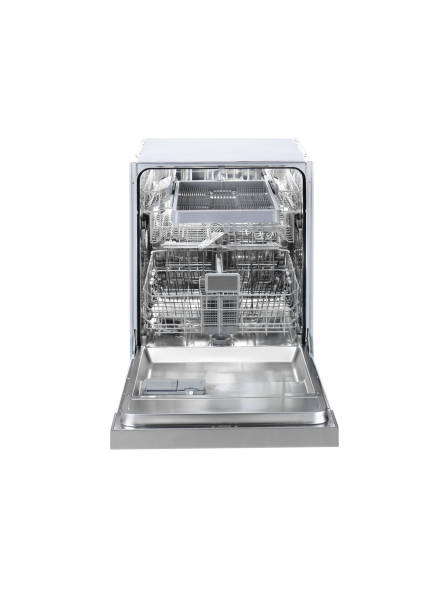 istock Dishwasher interior showing basket, clean and shiny 1307277247