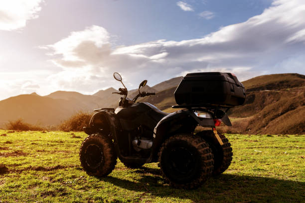 istock view of atv quad bike 1307283267