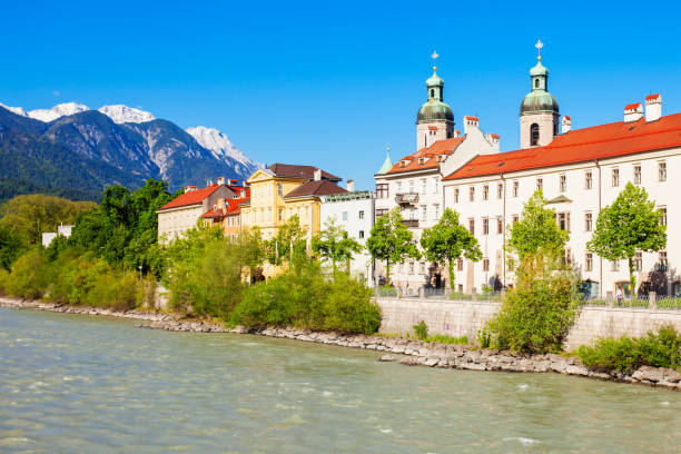istock Innsbruck embankment in Austria 1307283774