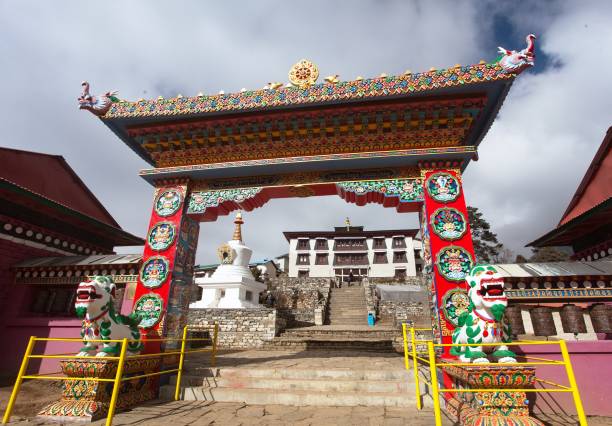 istock Tengboche Monastery Khumbu stupa Nepal buddhism 1307284491