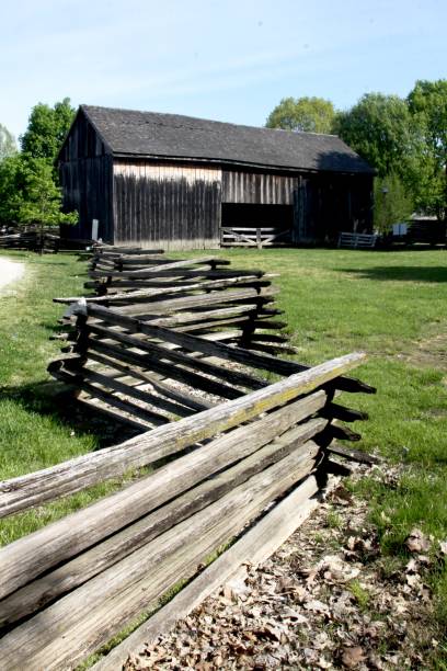 istock Very Old Wooden Fence 1307286995