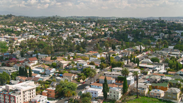 istock Echo Park Housing - Aerial 1307288228