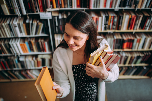 a library worker