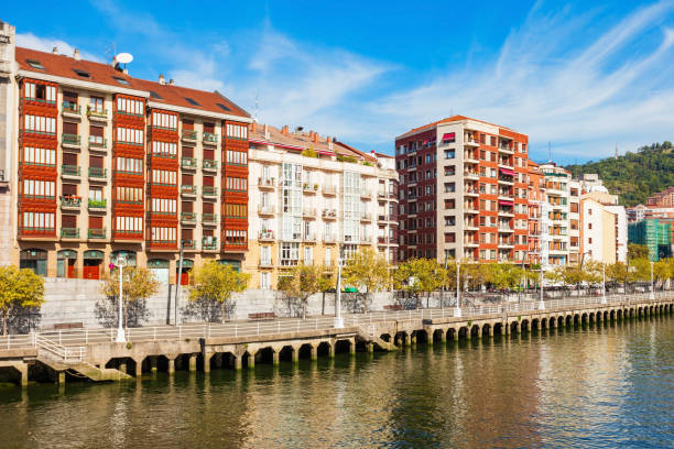 istock Nervion River embankment in Bilbao 1307289159