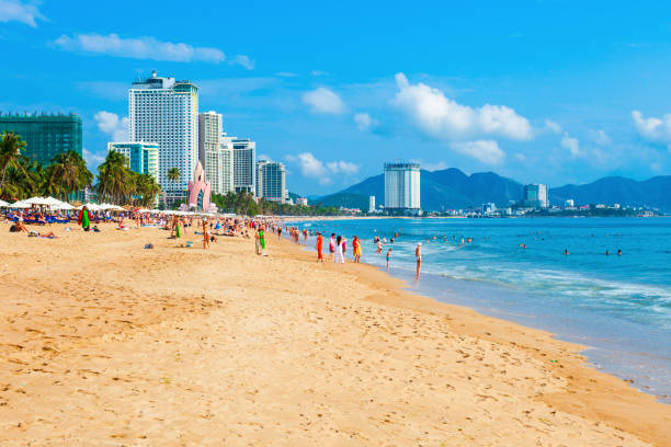 istock Nha Trang city beach, Vietnam 1307290776