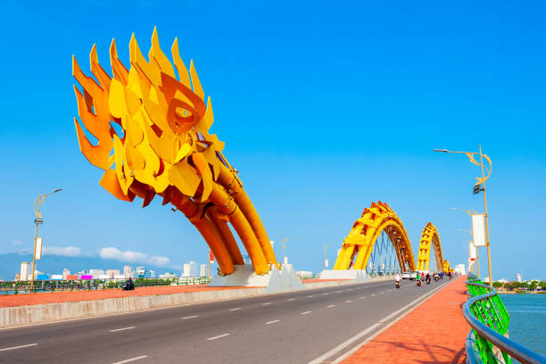 istock Danang Dragon bridge in Vietnam 1307290778