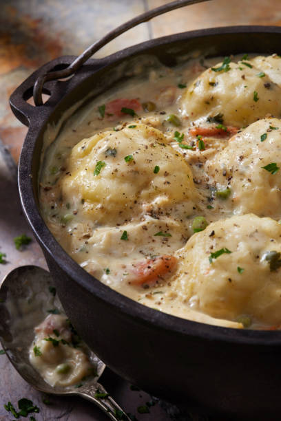 istock Creamy Chicken and Dumplings 1307291318