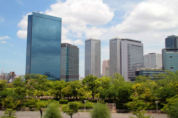 istock Towers in Osaka 1307297887