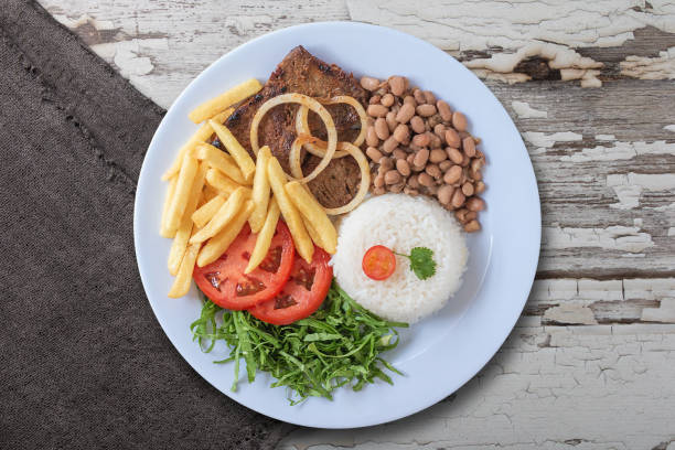 istock Typical Brazilian food dish Top view 1307299018