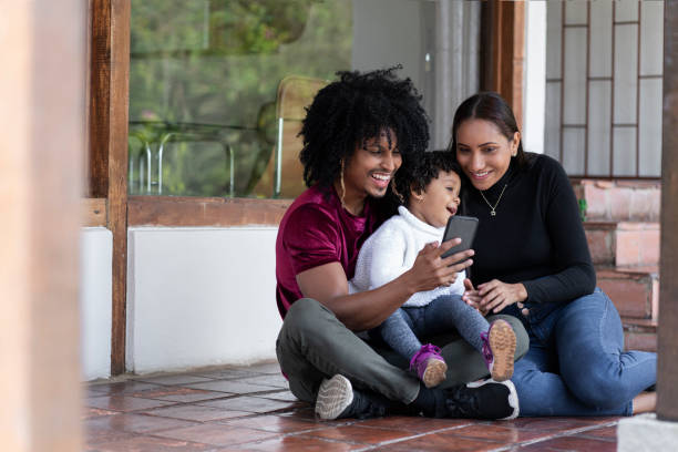 istock Happy family playing 1307299079
