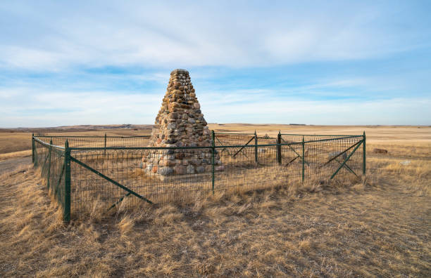 Treaty Seven Monument on the Siksika Nation