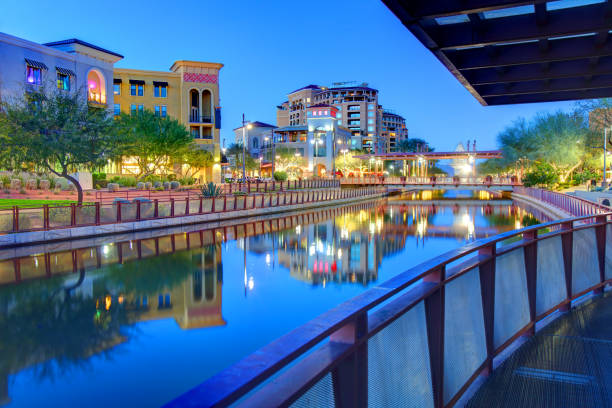 Scottsdale, Arizona Scottsdale is a city in the eastern part of Maricopa County, Arizona, United States, part of the Greater Phoenix Area. salt river photos stock pictures, royalty-free photos & images