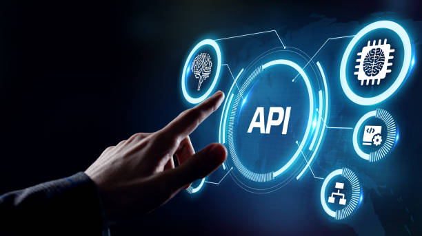 API - Application Programming Interface. Software development tool. Business, modern technology, internet and networking concept. API - Application Programming Interface. Software development tool. Business, modern technology, internet and networking concept. application programming interface photos stock pictures, royalty-free photos & images