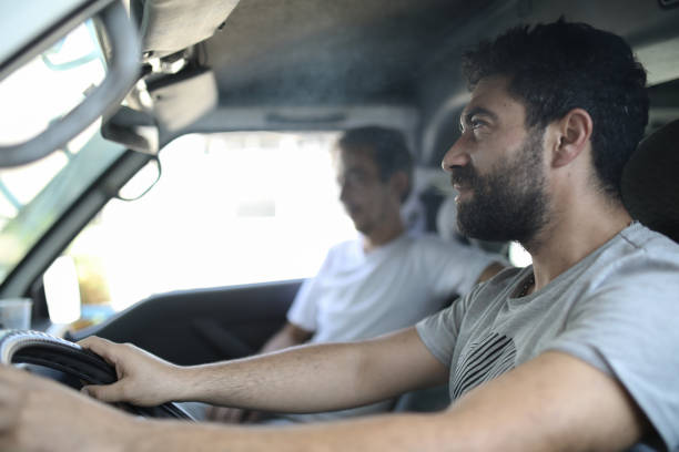 istock Cheerful two middle eastern friend at journey 1307311942