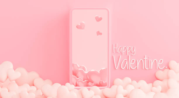 istock 3d render of valentine day and pink heart 1307314803