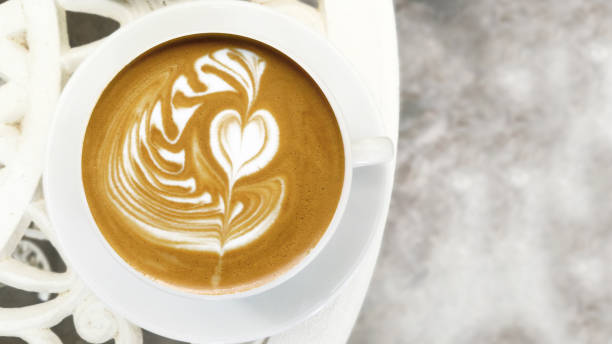 istock a cup of latte art coffee 1307325295