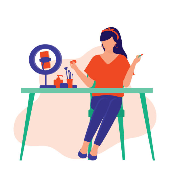 Mujer Vendedora Cosmeticos Vectores Libres de Derechos - iStock Mujer Vendedora Cosmeticos Vectores Libres de Derechos - iStock