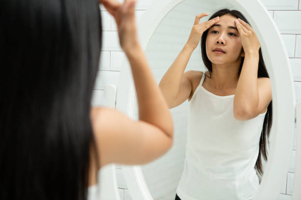 istock Woman in the bathroom 1307337355