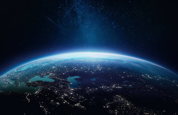 Surface Of Earth Planet In Deep Space Outer Dark Space Wallpaper Night On Planet With Cities Lights View From Orbit Earth Hour Elements Of This Image Furnished By Nasa Stock Photo - Surface Of Earth Planet In Deep Space Outer Dark Space Wallpaper Night On Planet With Cities Lights View From Orbit Earth Hour Elements Of This Image Furnished By Nasa Stock Photo -