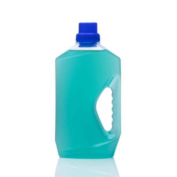 istock Bottle cleaning detergent isolated on white background 1307353100