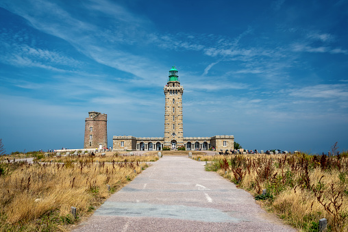 Cap Frehel lighthouse in Côtes d'Armor, Brittany, France